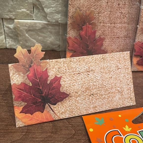 Fall themed Placecards - Picture 5 of 7